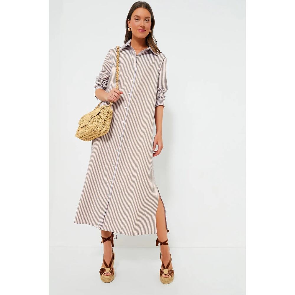 Tuckernuck Seersucker Shirt Dress